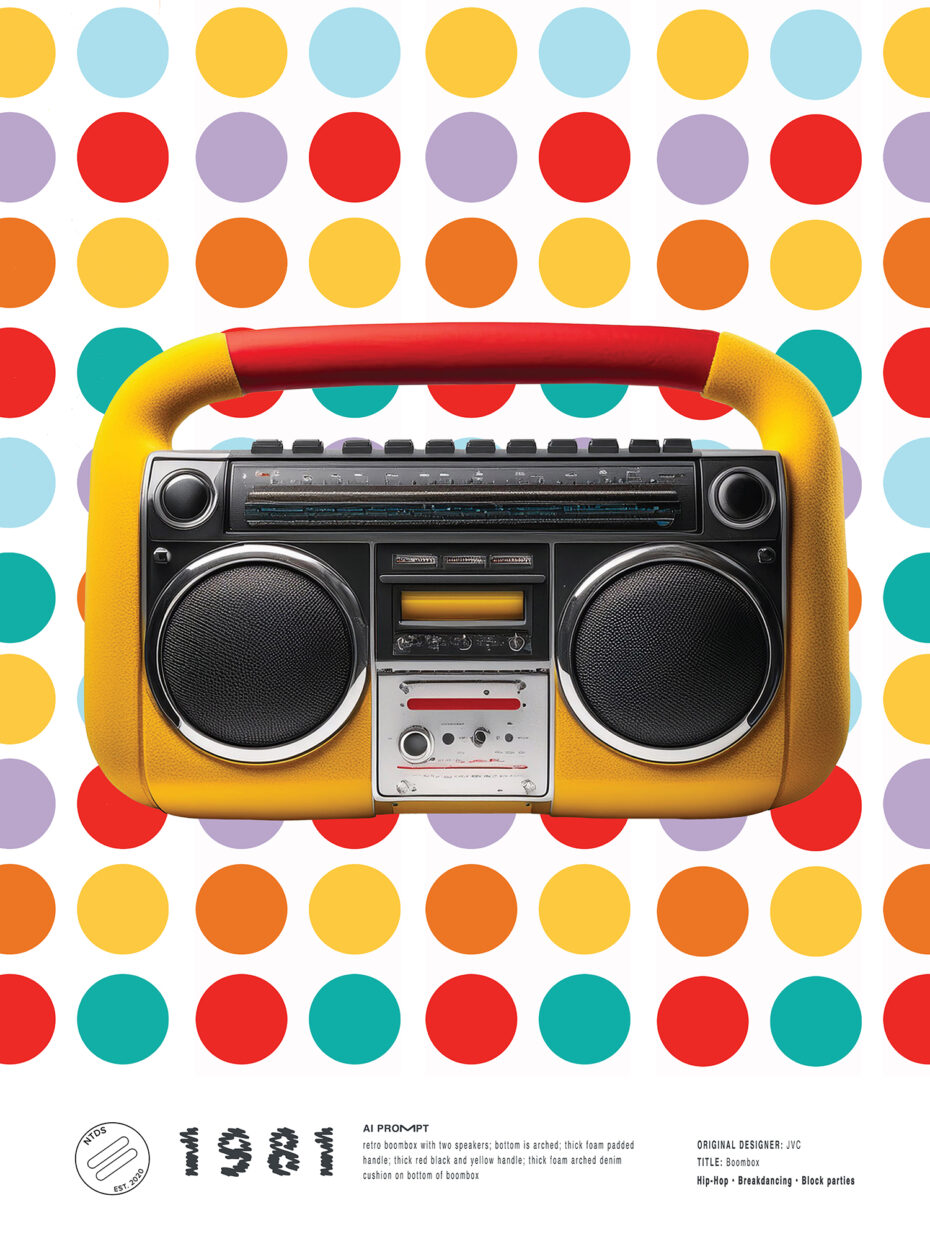 Booming Riffs. 2024. Courtesy of Norman Teague Design Studios