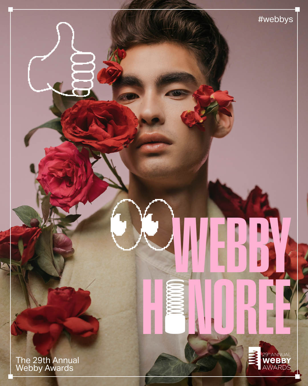 Webby Honoree Full Bleed Template