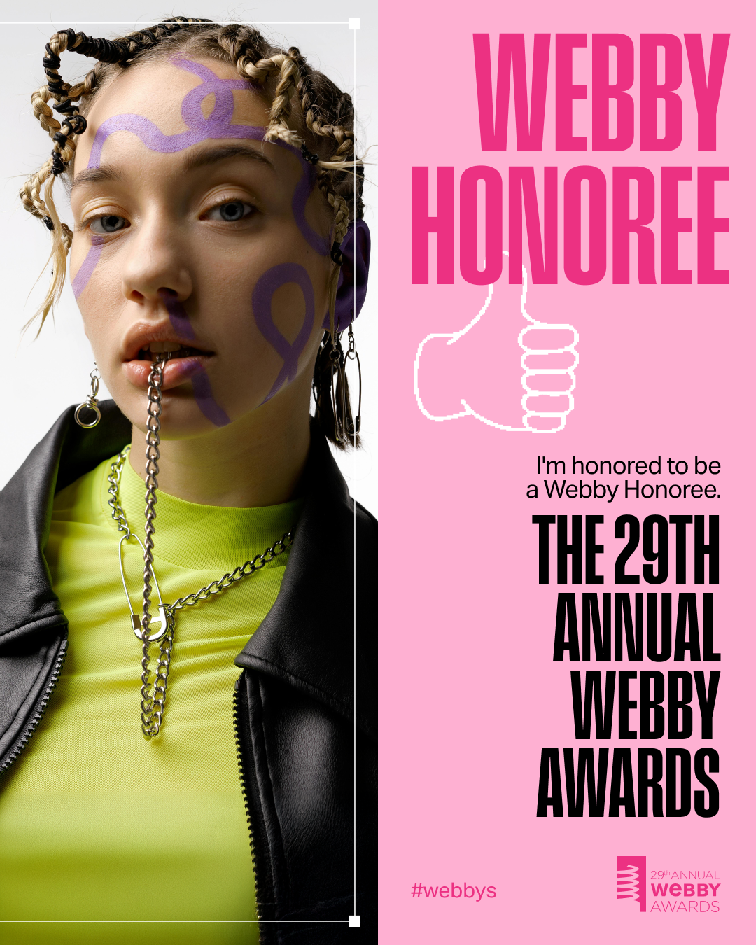 I\'m honored - Honoree Template 1