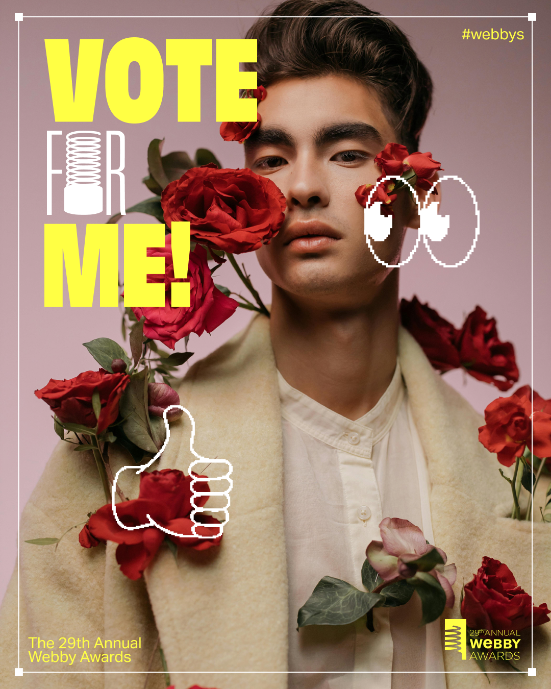 Vote For Me Full Bleed Template