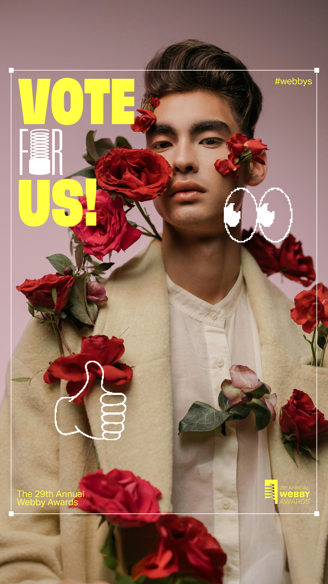 Vote For Us Full Bleed Story Template