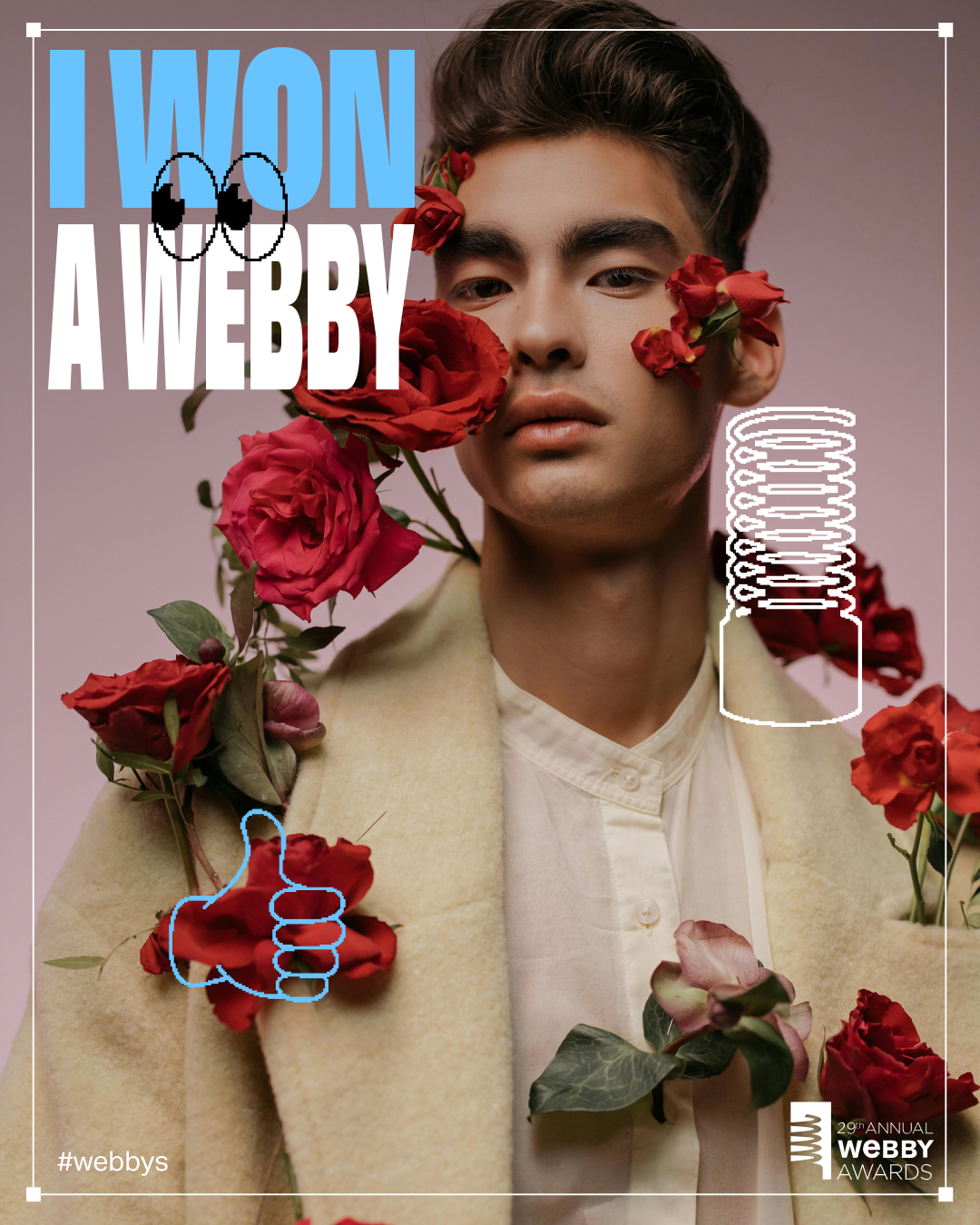 I Won A Webby - Full Bleed - Post