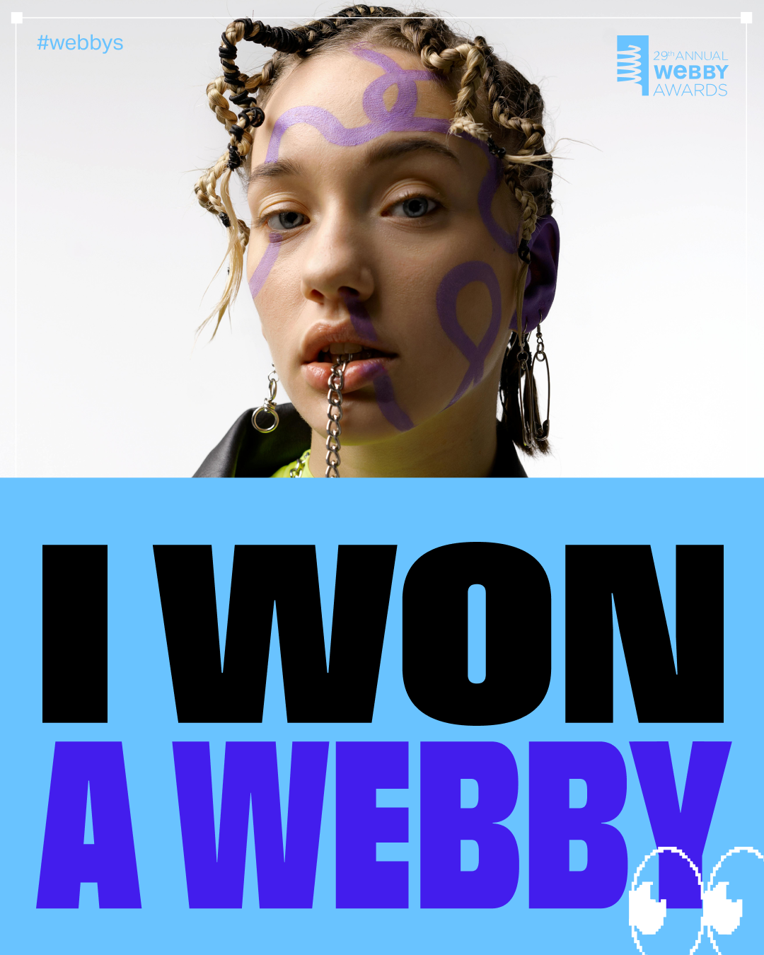 I Won A Webby - Half Frame - Post